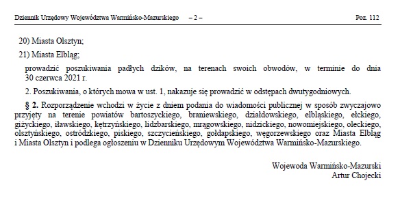 Treść rozporządzenia strona 2